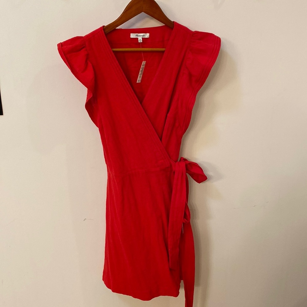 Madewell Wrap Dress, Sz MP